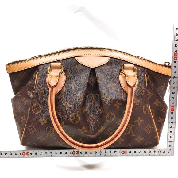 Louis Vuitton LV Shoulder Bag Tivoli PM Brown Monogram 850-032525 - Picture 2 of 16